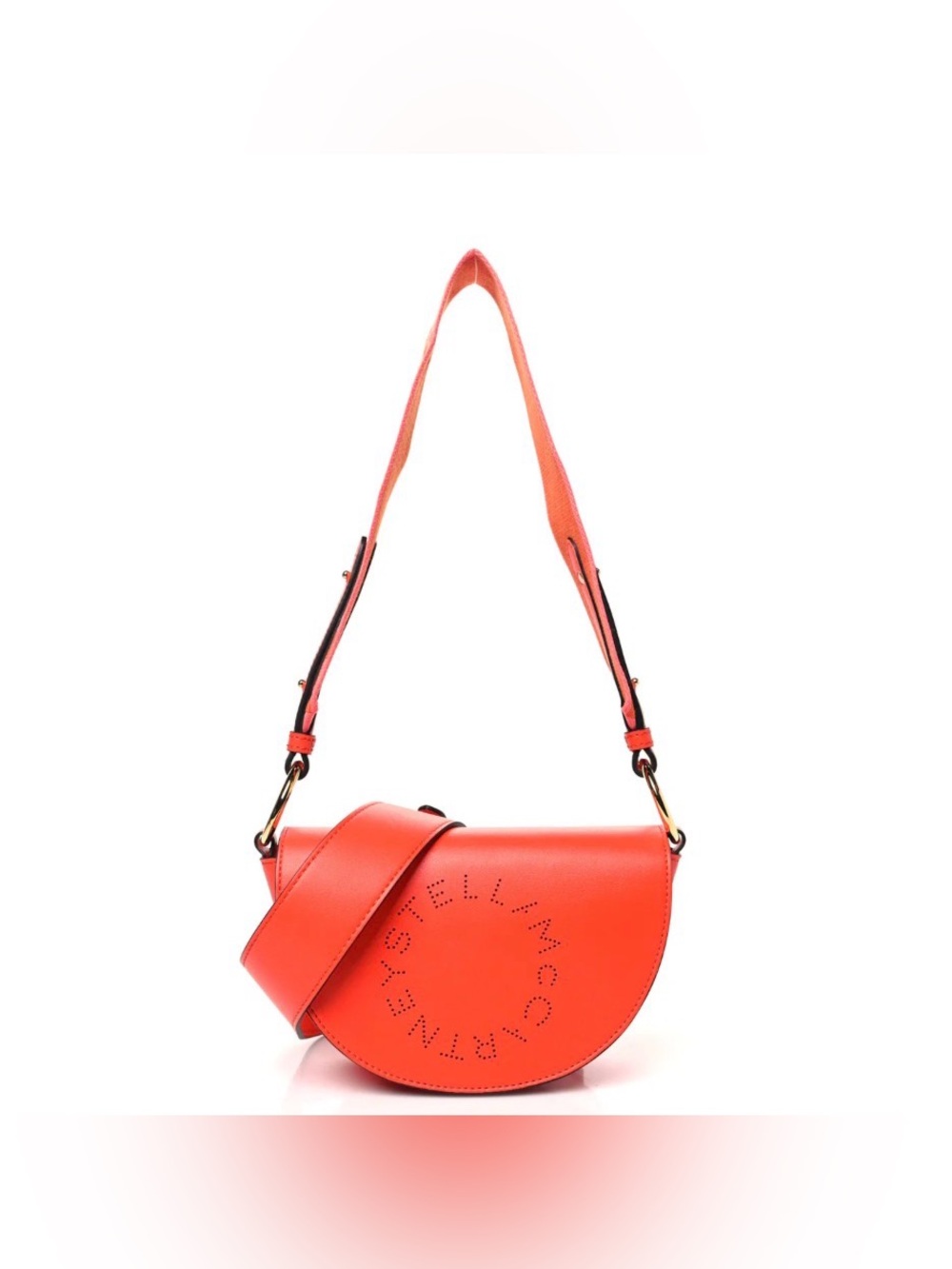 Stella McCartney Marlee Logo Bag also known as the Stella Logo Flap Shoulder Bag